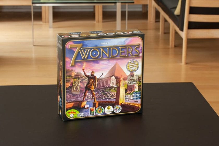 An image of the game 7 wonders